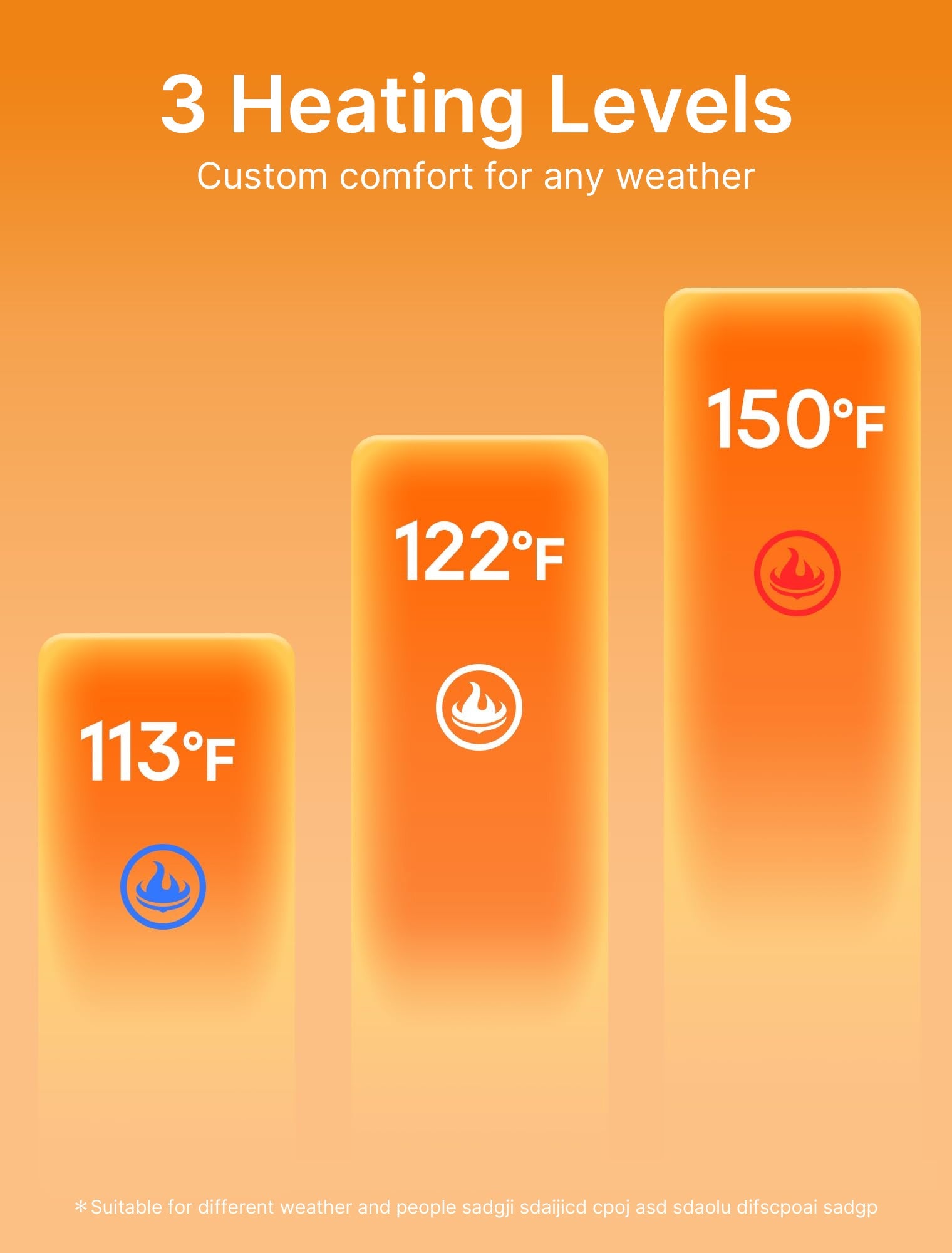 Rechargeable Heated Waterproof Gloves with Touchscreen