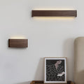 Willbuyshop Minimalist Walnut Wood Wall Sconce - Up & Down Light