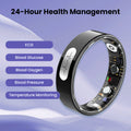 Blood Glucose ECG/EKG Blood Pressure Monitoring AI Health Analysis Smart Ring