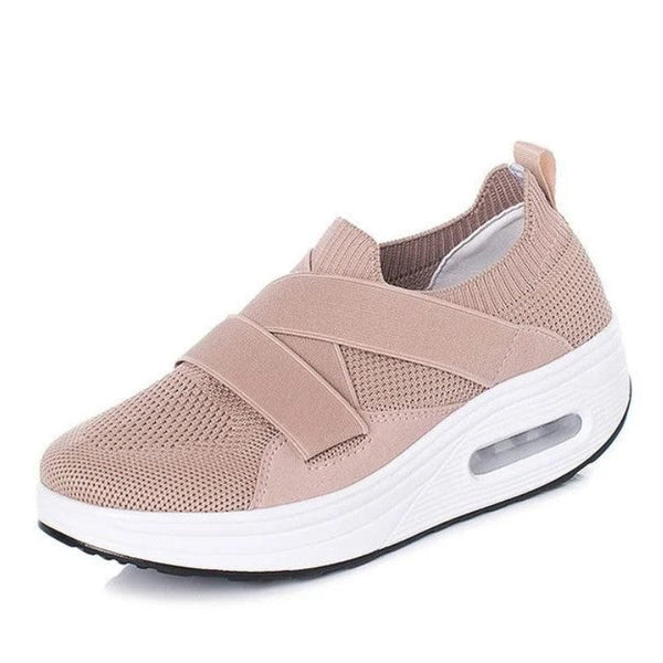 Casual Orthopedic Slip On Ladies Walking Shoes