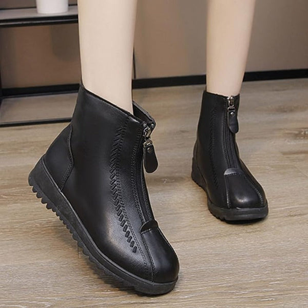 Orthopedic Women Boots Arch Support Warm Waterproof Ankle Boot
