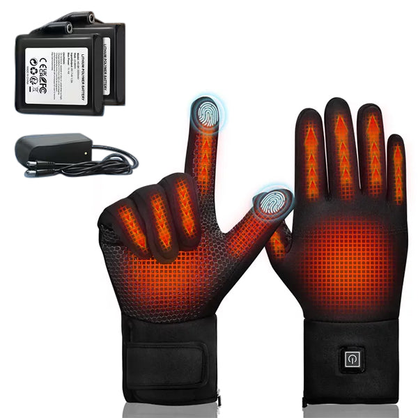 Rechargeable Heated Glove Liners for Winter Sports