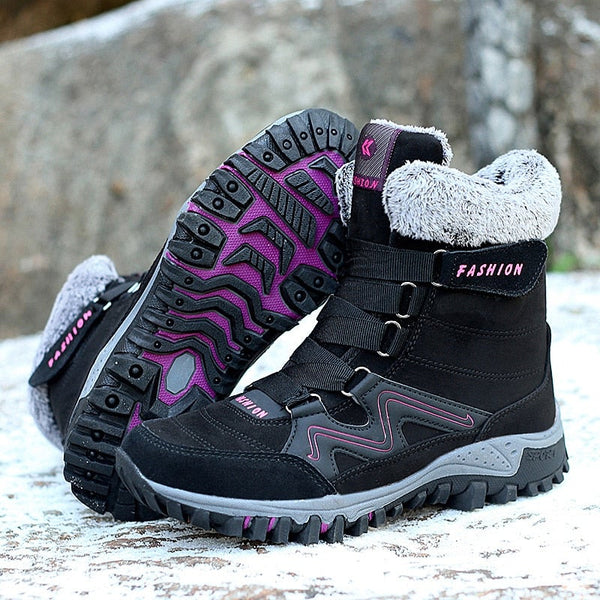 Warm Snow Boots Women Winter Work Casual Shoes