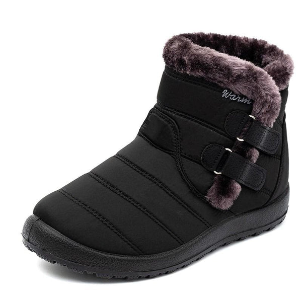 Women Snow Boots Waterproof Fur Plush Keep Warm Winter Boots