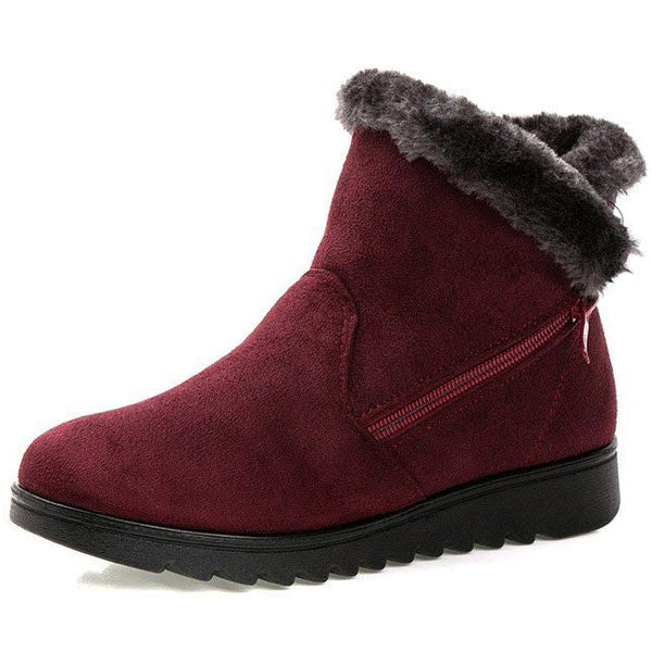 Women Orthopedic Plush Casual Boots