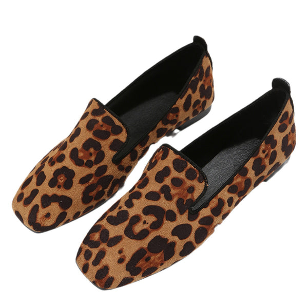 Leopard Flat Shoes